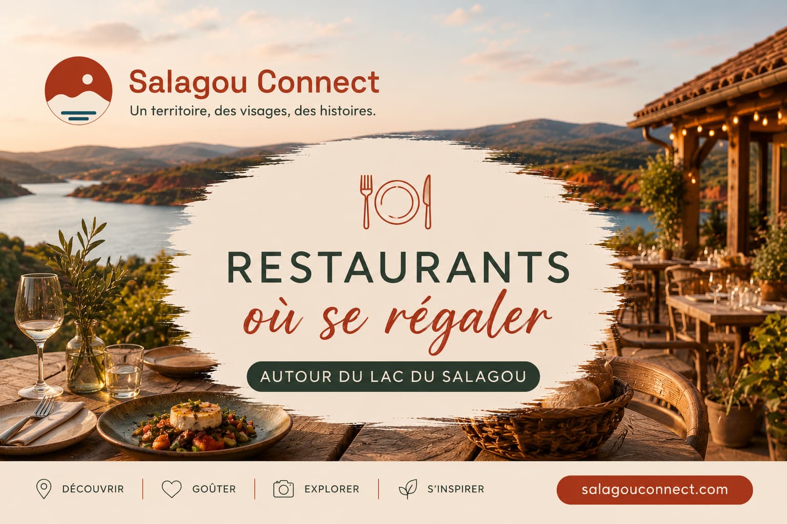 Restaurant et cuisine locale autour du lac