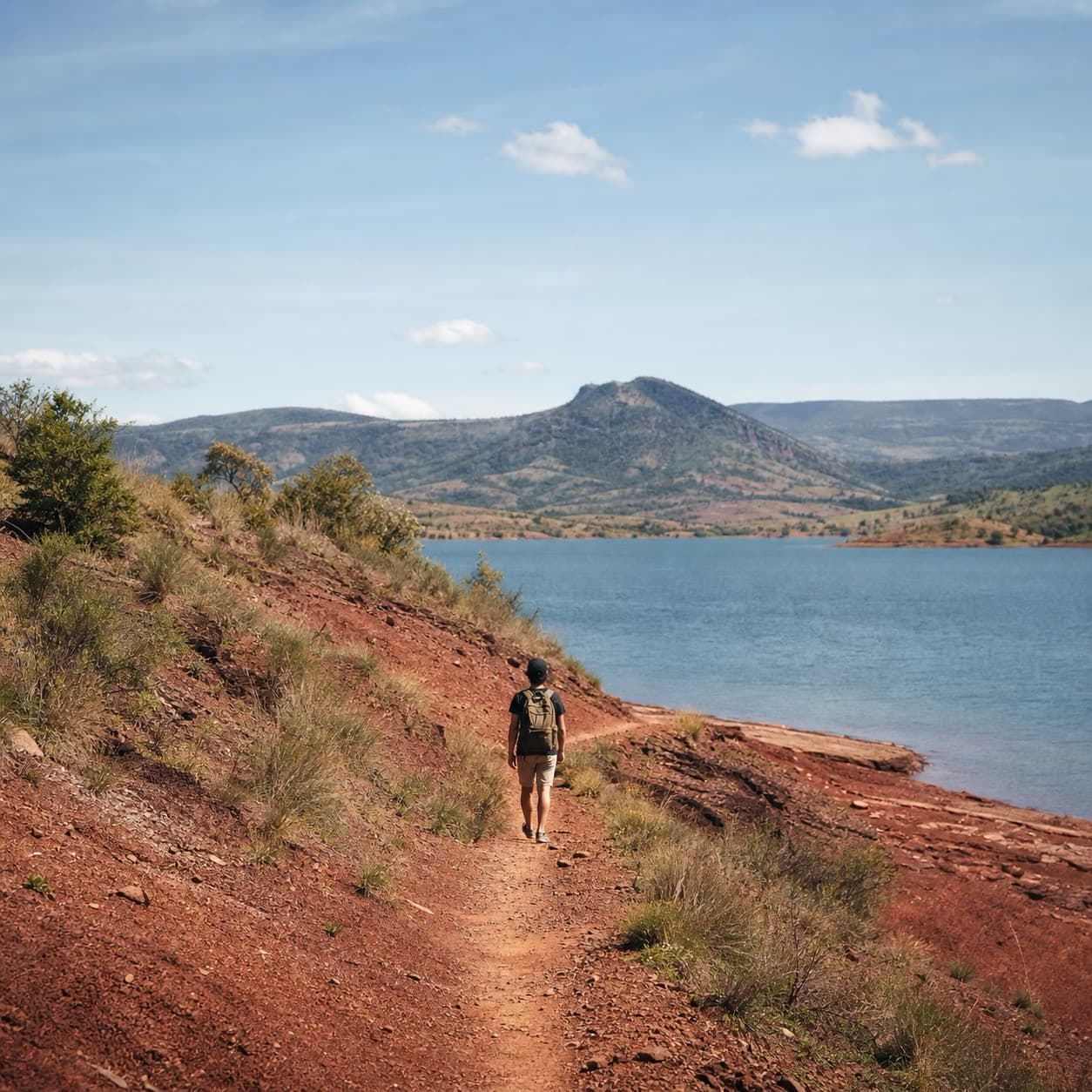 Activités autour du lac du Salagou