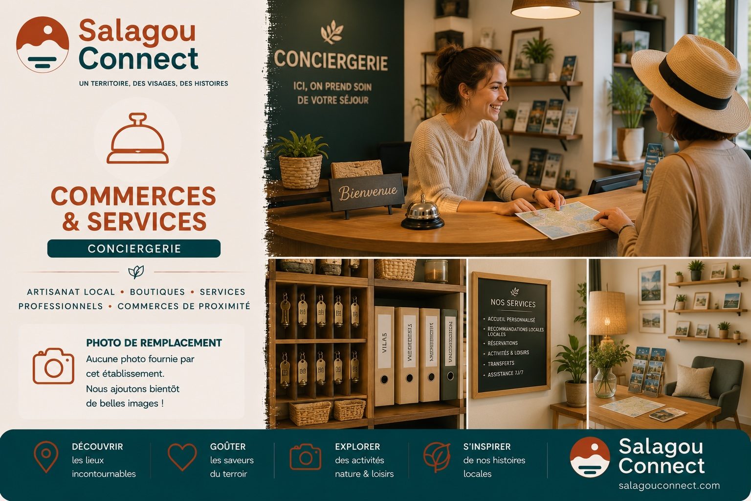 Accueil dans une conciergerie locale autour du Salagou